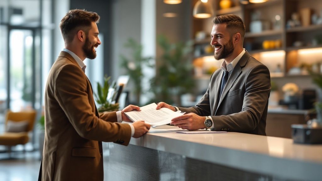 Over the counter meeting