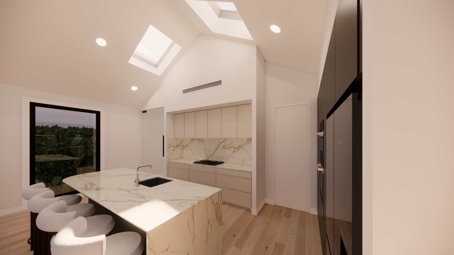 kitchen 3d render