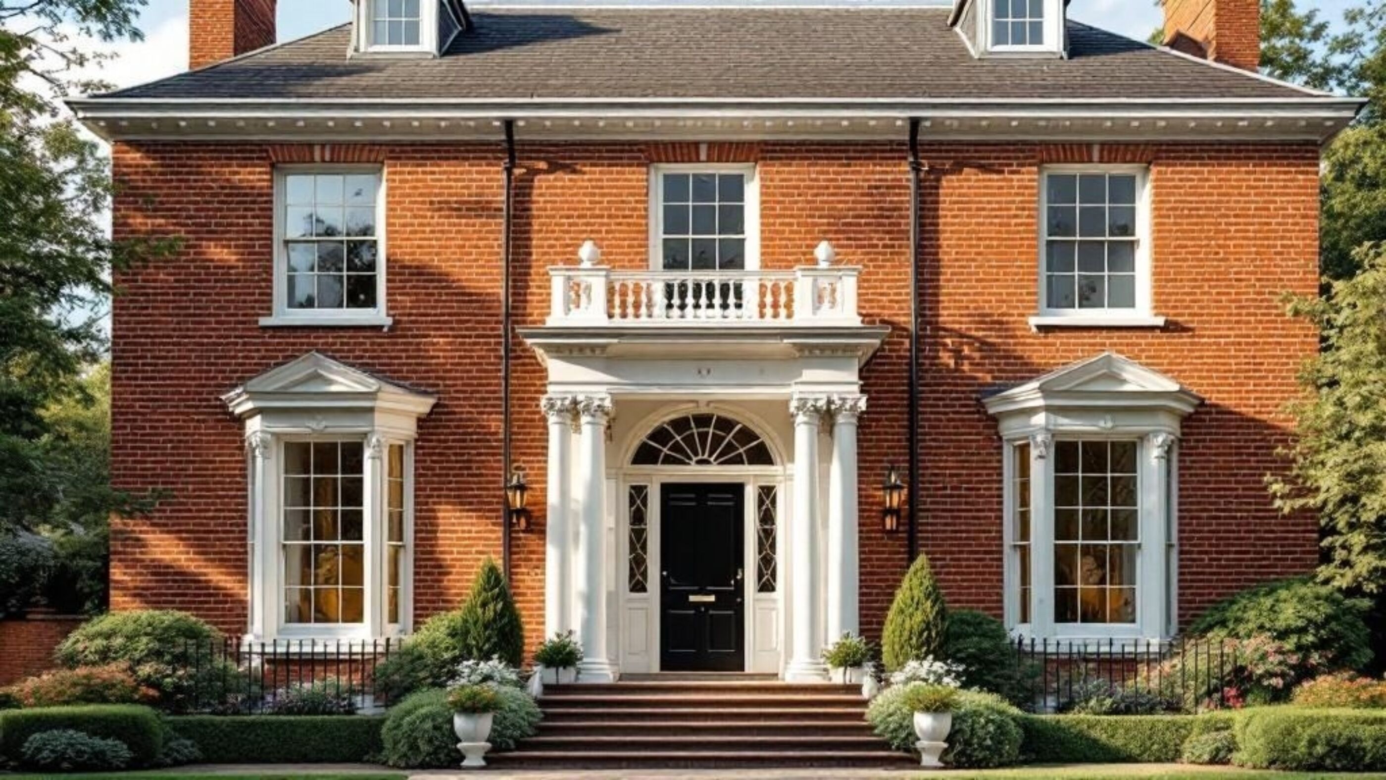 Georgian style home