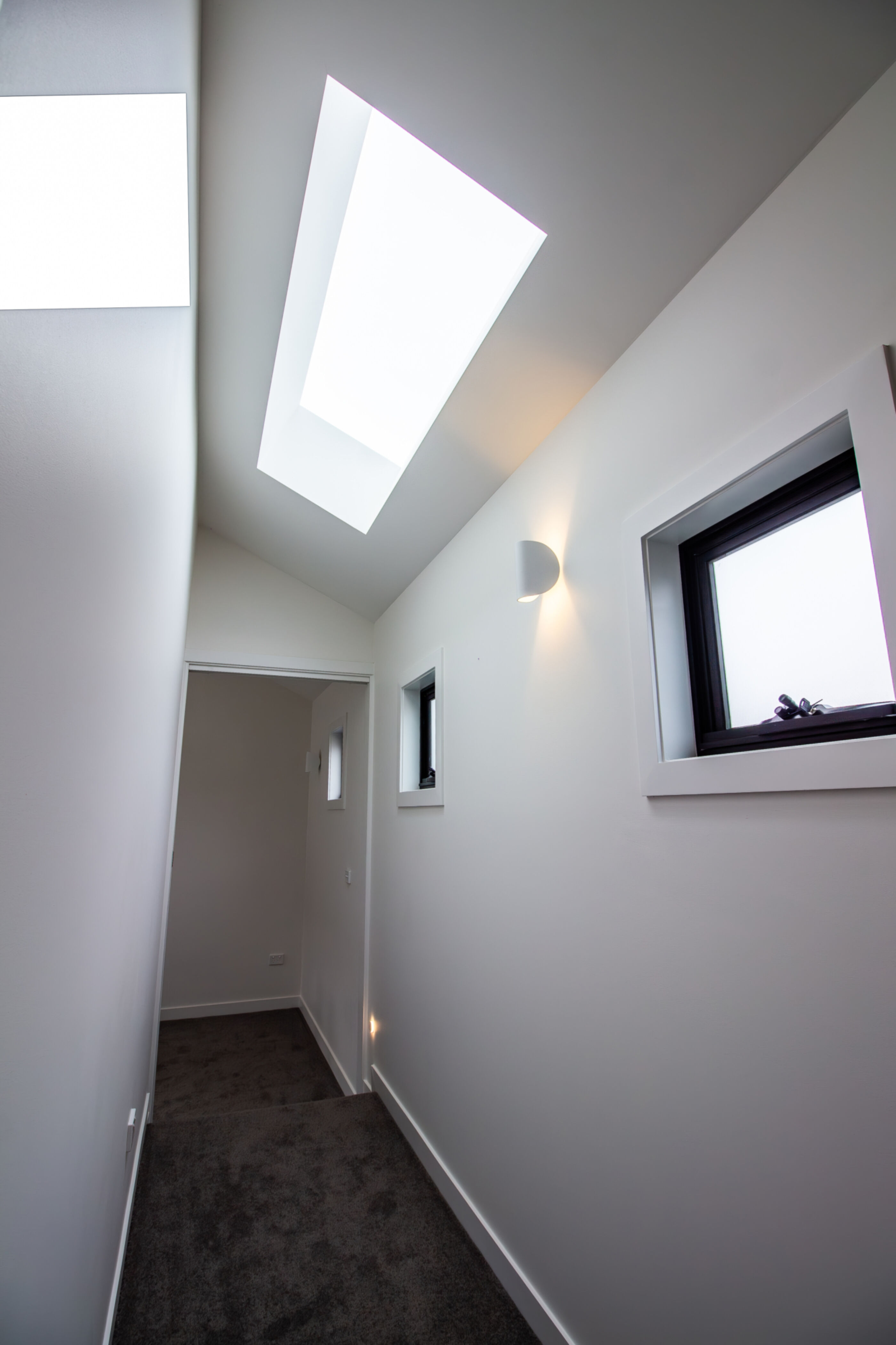 Vivid Skylight in hallway