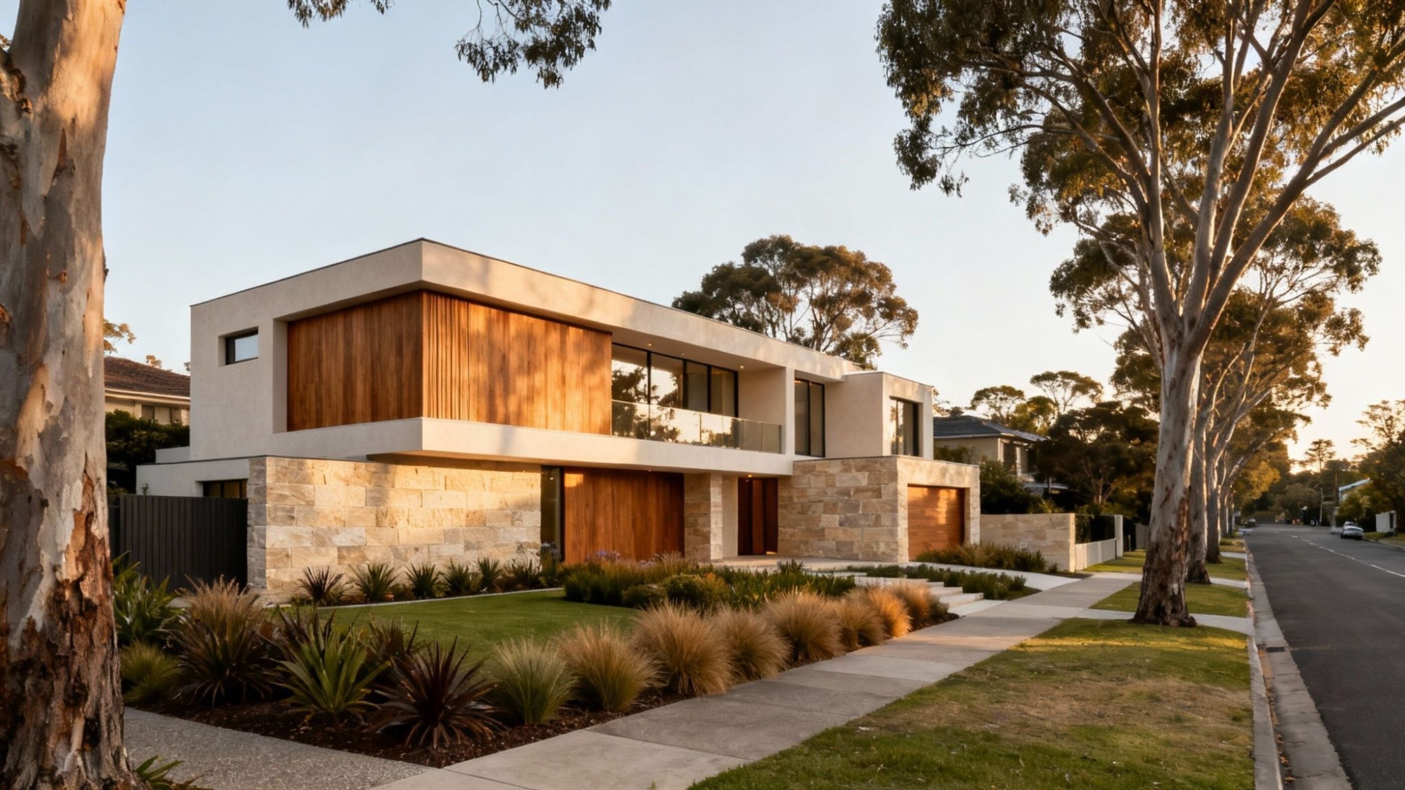 Melbourne luxury home builders contemporary exterior
