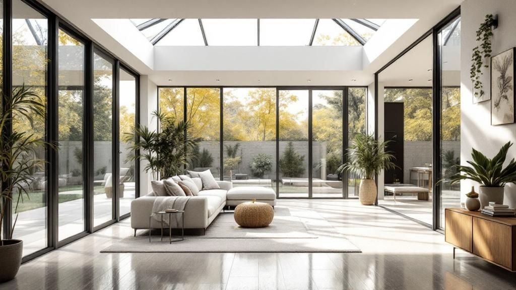 Glass roof