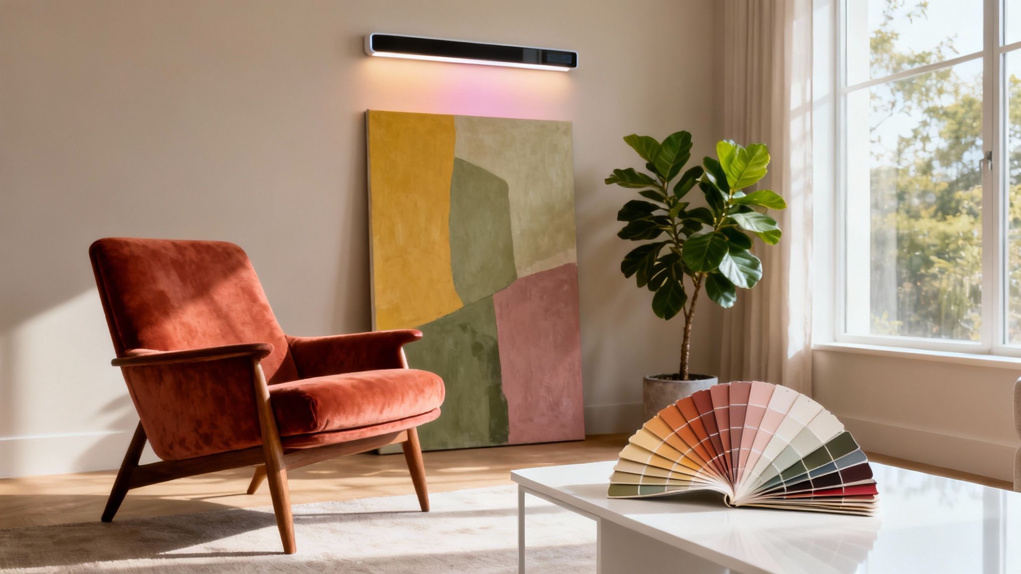 Interior design colour scheme