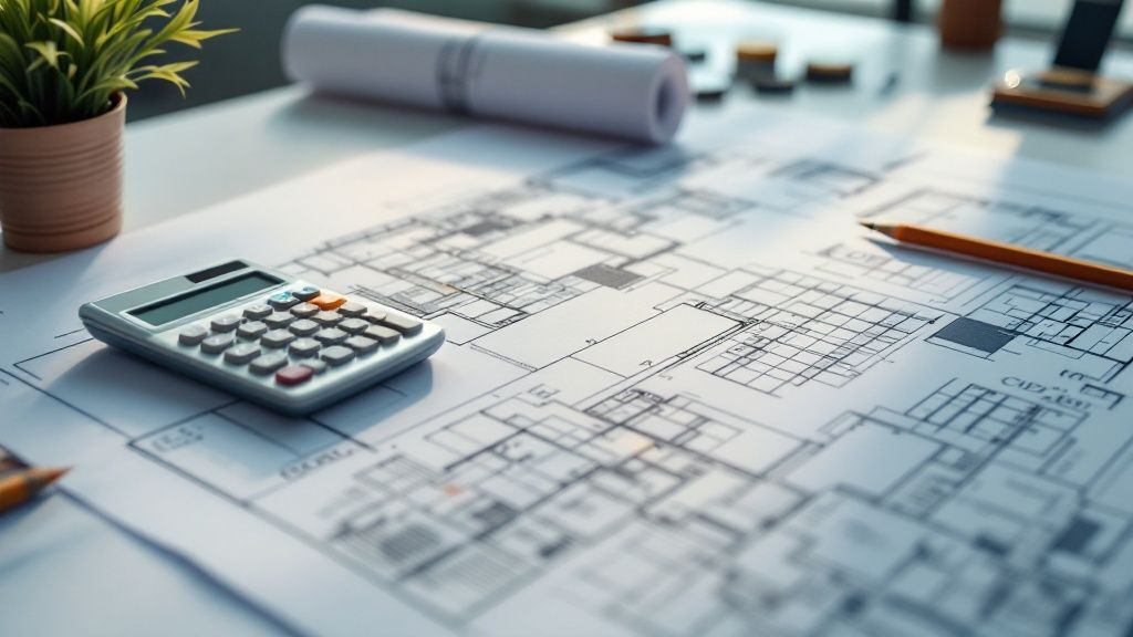 Plans and calculator 2